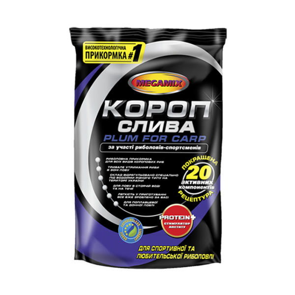 Прикормка Megamix Короп Слива 900g 11343 фото Прикормка Megamix Короп Слива 900g 11343 фото