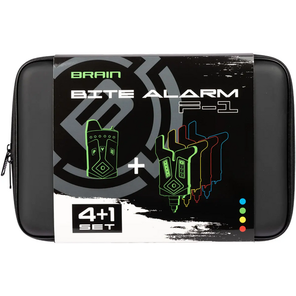 Набір сигналізаторів Brain Wireless Bite Alarm F-1 4+1 106576 фото Набір сигналізаторів Brain Wireless Bite Alarm F-1 4+1 106576 фото