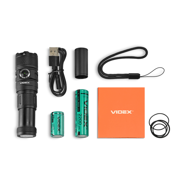 Портативний свілодіодний ліхтарик Videx VLF-A298 112942 фото