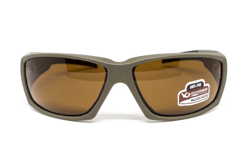 Окуляри захисні Venture Gear Tactical OverWatch Green (bronze) Anti-Fog, коричневі в камуфльованій оправі 3ОВЕР-Ц18 фото Окуляри захисні Venture Gear Tactical OverWatch Green (bronze) Anti-Fog, коричневі в камуфльованій оправі 3ОВЕР-Ц18 фото