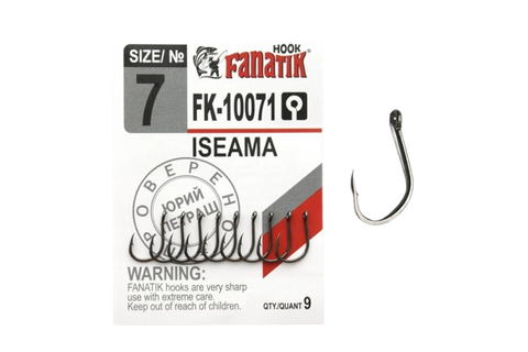 Крючок Fanatik FK-10071 Iseama №9 3019 фото