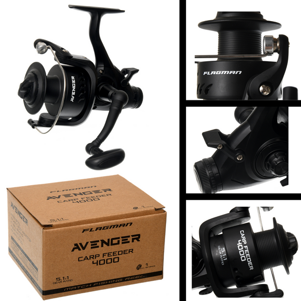 Котушка Flagman Avenger Carp Feeder 4000 FS 107558 фото