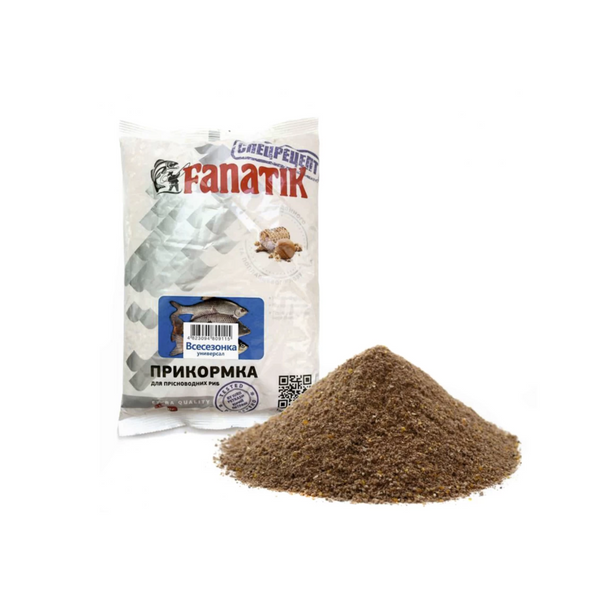 Прикормка Fanatik Всесезонка Универсал 1000g 3018 фото Прикормка Fanatik Всесезонка Универсал 1000g 3018 фото