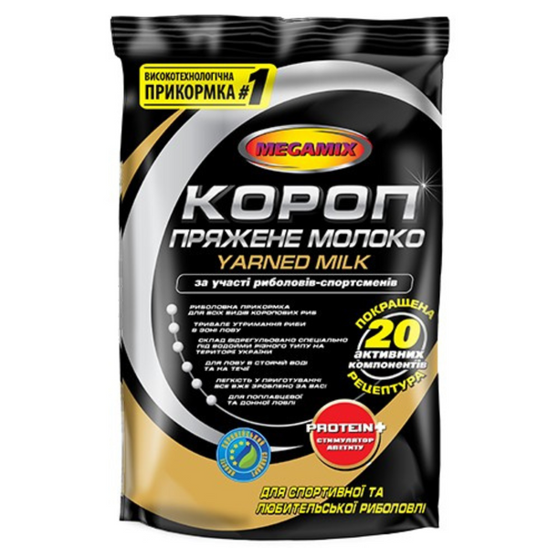 Прикормка Megamix Короп Пряжене молоко 900g 11540 фото Прикормка Megamix Короп Пряжене молоко 900g 11540 фото