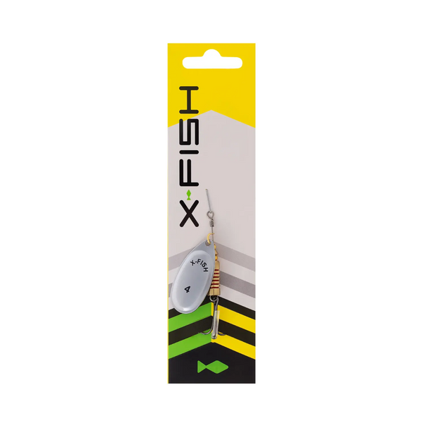 Блешня X-Fish Stark №4 9.5g Silver 111021 фото