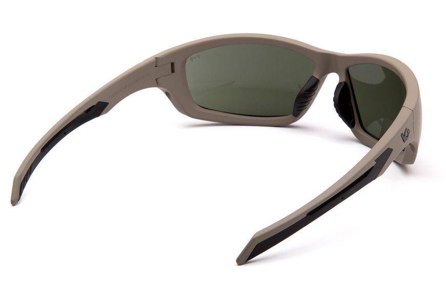 Окуляри захисні Venture Gear Tactical Howitzer Tan (forest gray) Anti-Fog, чорно-зелені в пісочній оправі 3ХОВИ-21 фото Окуляри захисні Venture Gear Tactical Howitzer Tan (forest gray) Anti-Fog, чорно-зелені в пісочній оправі 3ХОВИ-21 фото