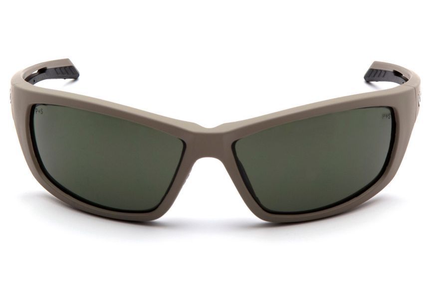 Окуляри захисні Venture Gear Tactical Howitzer Tan (forest gray) Anti-Fog, чорно-зелені в пісочній оправі 3ХОВИ-21 фото Окуляри захисні Venture Gear Tactical Howitzer Tan (forest gray) Anti-Fog, чорно-зелені в пісочній оправі 3ХОВИ-21 фото