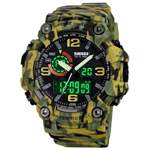 Годинник Skmei 1520CMGY Gray Camo D=56mm (стрілка) 29961 фото