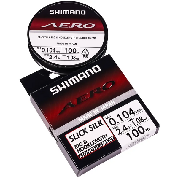 Леска Shimano Aero Slick Silk Rig/Hooklenght 100m 0.133mm 108121 фото