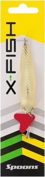 Блесна X-Fish King Pike 14g col. 002 Gold 109668 фото Блесна X-Fish King Pike 14g col. 002 Gold 109668 фото