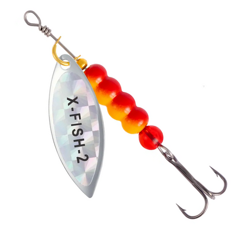 Блешня X-Fish Trophy №2 9g Silver rainbow 111048 фото