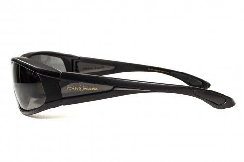 Окуляри біфокальні поляризаційні (захисні) BluWater Winkelman-2 polarized (+2.0 bifocal), (gray) чорні 4ВИН2БИФ-Д2.0 фото