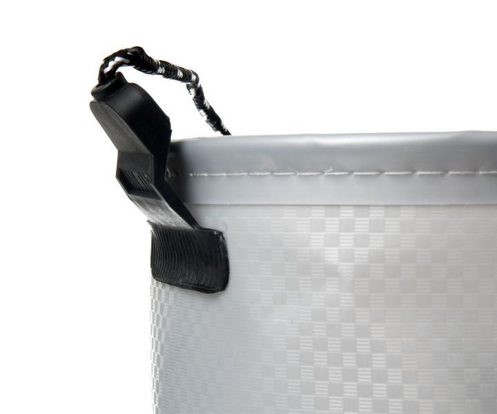 Ведро для воды с веревкой круглое Flagman Gray Eva Bucket Round 5л 110347 фото