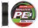 Шнур Select Master PE x4 0,24mm 100m col. Dark-Green 10681 фото 2
