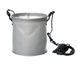 Ведро для воды с веревкой круглое Flagman Gray Eva Bucket Round 5л 110347 фото 1