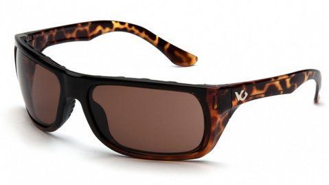 Очки защитные открытые Venture Gear Vallejo Tortoise (bronze) Аnti-Fog, коричневые 3ВАЛЕ-Ч50 фото