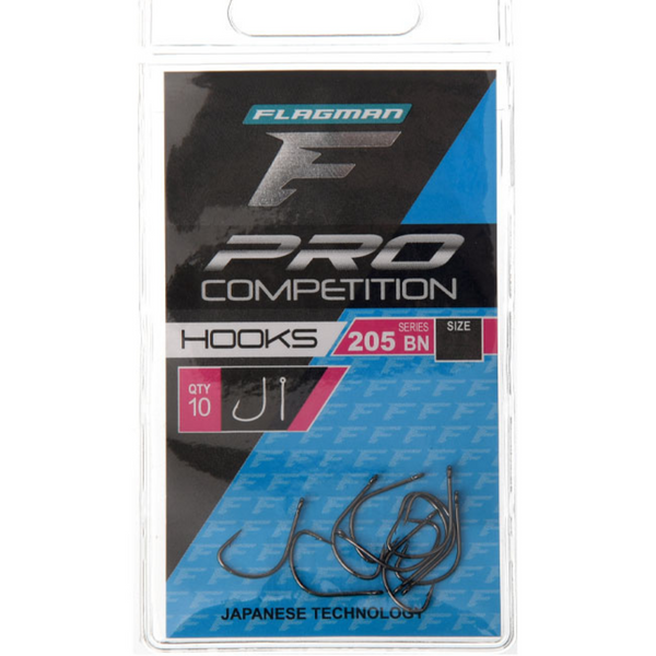 Крючки Flagman Pro Competition 205 Black Nickel №6 78269 фото