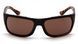 Очки защитные открытые Venture Gear Vallejo Tortoise (bronze) Аnti-Fog, коричневые 3ВАЛЕ-Ч50 фото 2
