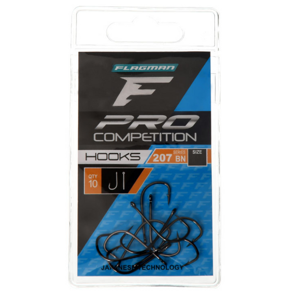 Крючки Flagman Pro Competition 207 Black Nickel №8 78256 фото