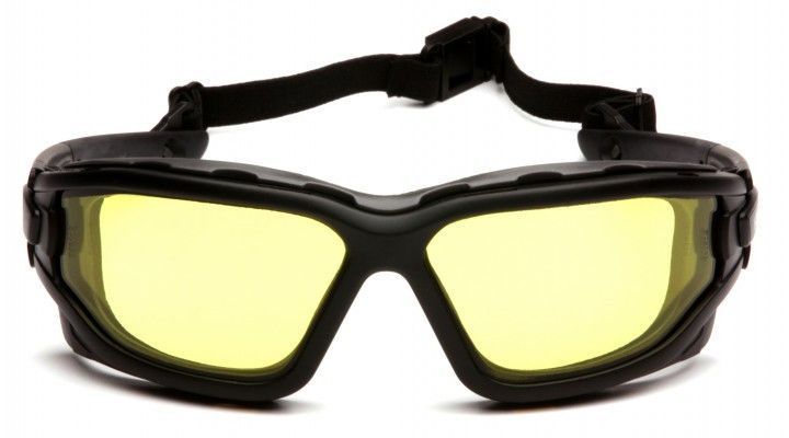 Окуляри захисні з ущільнювачем Pyramex i-Force XL (amber) Anti-Fog, жовті 2АИФО-XL30 фото