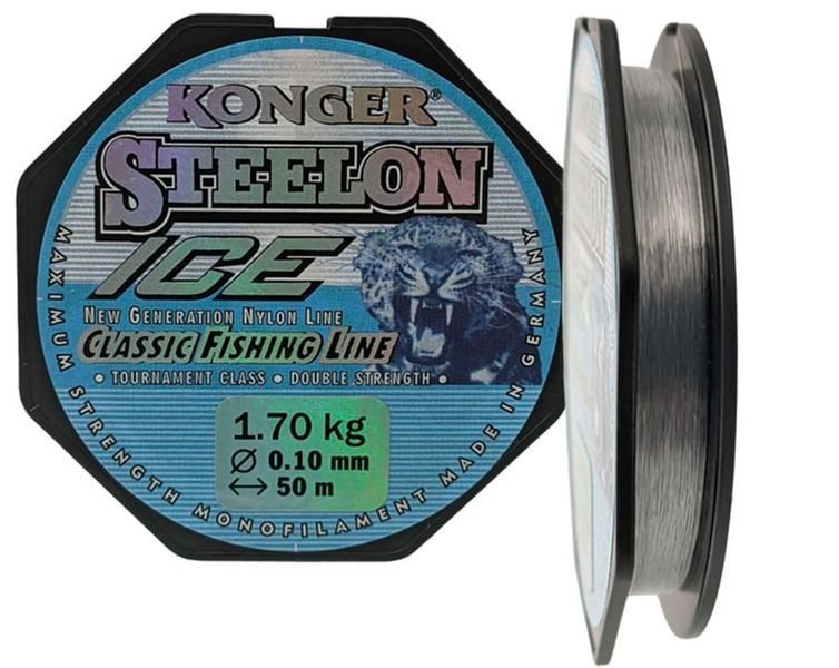 Жилка Konger Steelon Ice 0,18mm 50m 2314 фото Жилка Konger Steelon Ice 0,18mm 50m 2314 фото