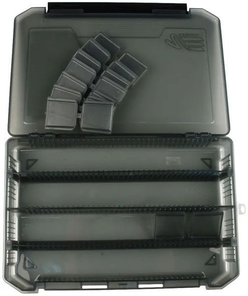 Коробка Meiho Versus VS-3038ND 275x187x43mm col. Black 108419 фото