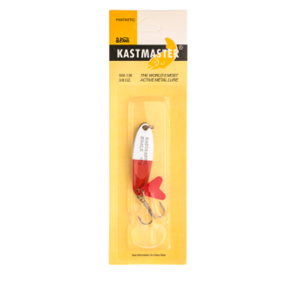 Блесна колебалка Kastmaster серебро с красным 10гр 110888 фото