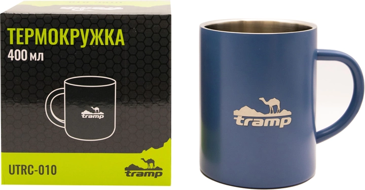 Термокружка 400мл Tramp (UTRC-010) Синій 4114 фото Термокружка 400мл Tramp (UTRC-010) Синій 4114 фото