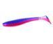 Виброхвост Flagman MYSTIC FISH FAT 3.8" #11 Clear Morning Dawn Blue FLK 110216 фото 1