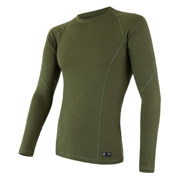 Термофутболка чоловіча Sensor Merino DF LS safari 2XL SM11M-safari-XXL фото