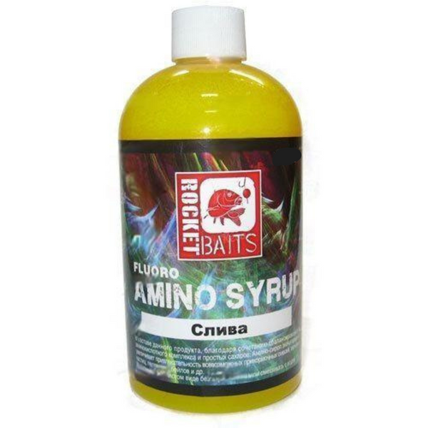 FluroAminoSyrop Rocket Baits Слива 400ml 9605 фото