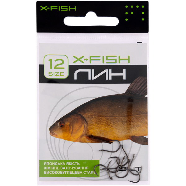 Крючок X-Fish Лин №12 104418 фото