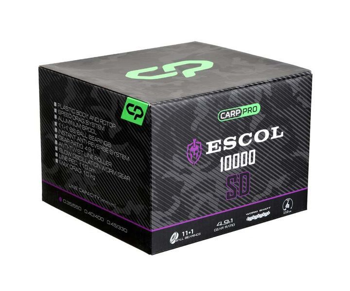 Катушка Carp Pro Escol 10000 SD 108009 фото Катушка Carp Pro Escol 10000 SD 108009 фото