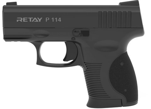 Пістолет стартовий Retay P114 9mm col. Black 12963 фото