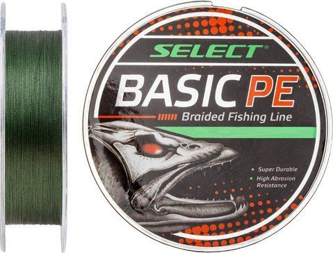 Шнур Select Basic PE 0,26mm 150m col. Dark-Green 75943 фото