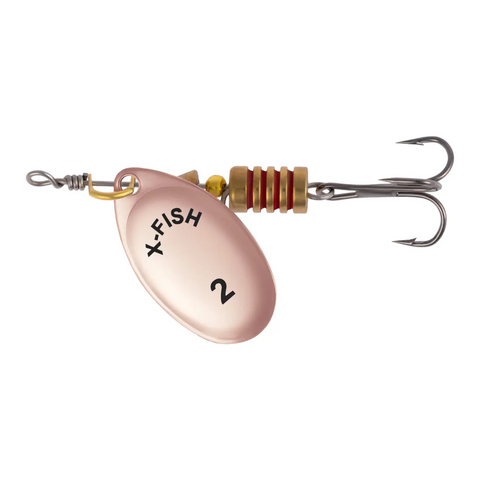 Блесна X-Fish Stark №2 4.5g Copper 111027 фото