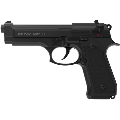 Пістолет стартовий Retay Mod92 9mm Вlack 12044 фото