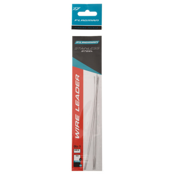 Повідець Flagman Leader Wіre 0,20mm 14cm (1шт) 6933 фото Повідець Flagman Leader Wіre 0,20mm 14cm (1шт) 6933 фото