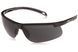 Очки защитные открытые Pyramex Ever-Lite (Anti-Fog) (dark gray) черные 2ЕВЕРАФ-23 фото 1