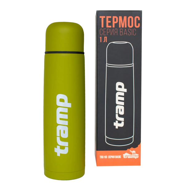 Термос Tramp Basic оливковий 1 л UTRC-113-olive 112007 фото Термос Tramp Basic оливковий 1 л UTRC-113-olive 112007 фото