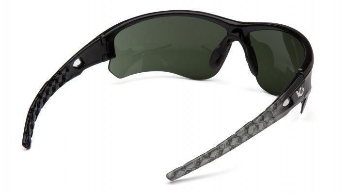 Окуляри захисні Venture Gear Atwater (forest gray) Anti-Fog, сіро-зелені в сріблястій оправі 3АТВО-С21 фото