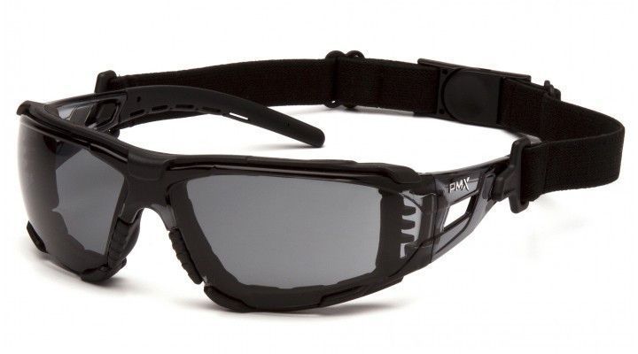 Очки защитные с уплотнителем Pyramex Fyxate (gray) Super Anti-Fog H2MAX, серые 2ФИКС-20 фото Очки защитные с уплотнителем Pyramex Fyxate (gray) Super Anti-Fog H2MAX, серые 2ФИКС-20 фото