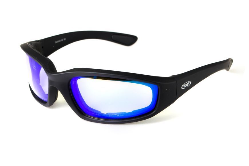Окуляри фотохромні (захисні) Global Vision KickBack Photochromic (G-Tech™ blue) Anti Fog, фотохромні дзеркальні сині 1КИК24-90 фото Окуляри фотохромні (захисні) Global Vision KickBack Photochromic (G-Tech™ blue) Anti Fog, фотохромні дзеркальні сині 1КИК24-90 фото