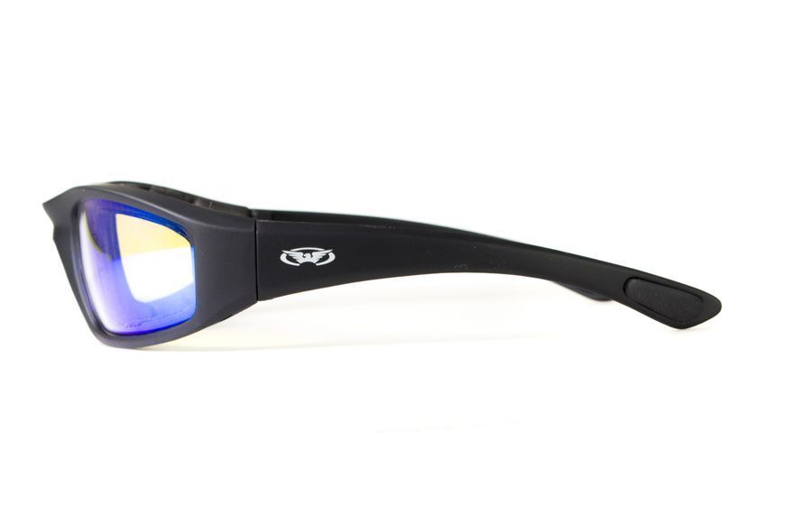 Окуляри фотохромні (захисні) Global Vision KickBack Photochromic (G-Tech™ blue) Anti Fog, фотохромні дзеркальні сині 1КИК24-90 фото Окуляри фотохромні (захисні) Global Vision KickBack Photochromic (G-Tech™ blue) Anti Fog, фотохромні дзеркальні сині 1КИК24-90 фото