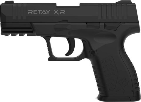 Пістолет стартовий Retay XR 9mm col. Black 12964 фото