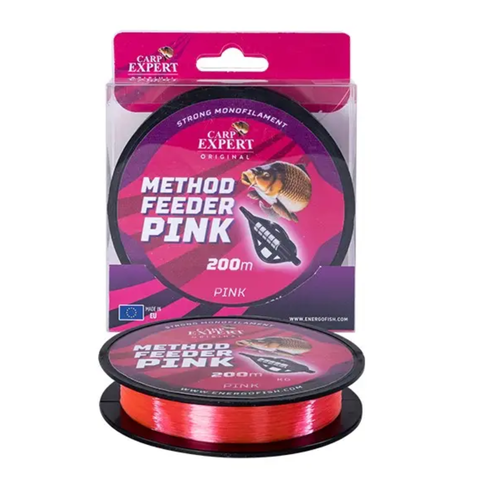 Жилка Carp Expert Method Feeder Pink 200м 0.25мм 9.15кг 112634 фото