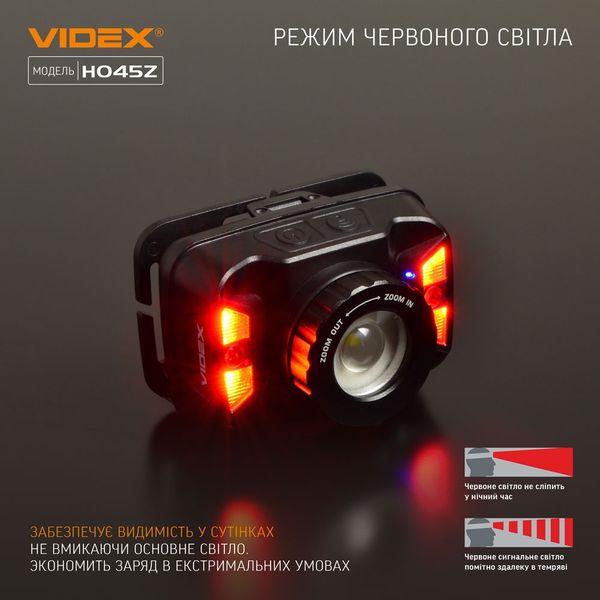 Ліхтар налобний Videx VLF-H045Z Cree XTE 5W 2162 фото