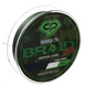 Шок-лидер плетеный Carp pro Diamond PE 8x Green 25lb 50m 15396 фото 1