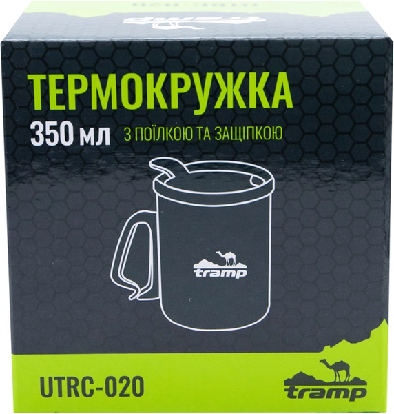 Термокружка Tramp UTRC-020 з поилкой та защіпкою 350мл метал 11722 фото Термокружка Tramp UTRC-020 з поилкой та защіпкою 350мл метал 11722 фото