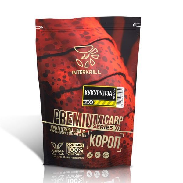 Прикормка Interkrill Премиум Карп-Кукуруза 1кг 76311 фото Прикормка Interkrill Премиум Карп-Кукуруза 1кг 76311 фото
